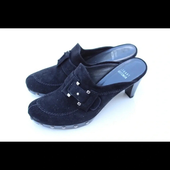 Stuart Weitzman studded mules - Picture 2 of 7